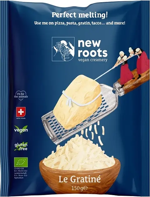 Le Gratiné Vegane Alternative zu Reibkäse Bio