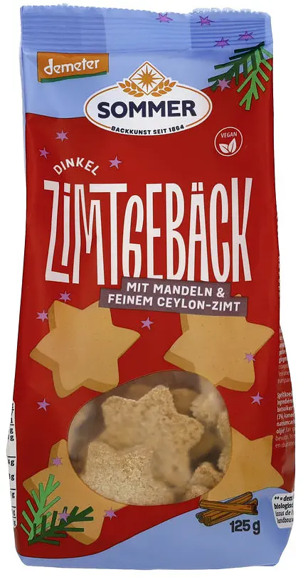 Biscuits à l'épeautre à la cannelle Demeter