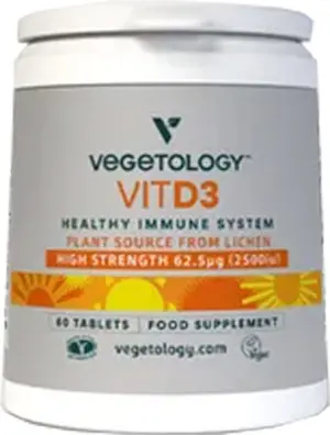 Vitamin D3 2500IU 60 Capsules