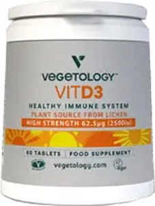 Vitamin D3 2500IU 60 Capsules, 60 piece