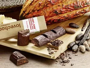 Bar Lovechock Chocolate Pure / Nibs RAW Organic, 40 g