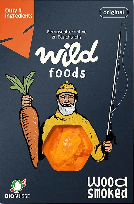 Wood Smoked Vegane Alternative zu Lachs Bio