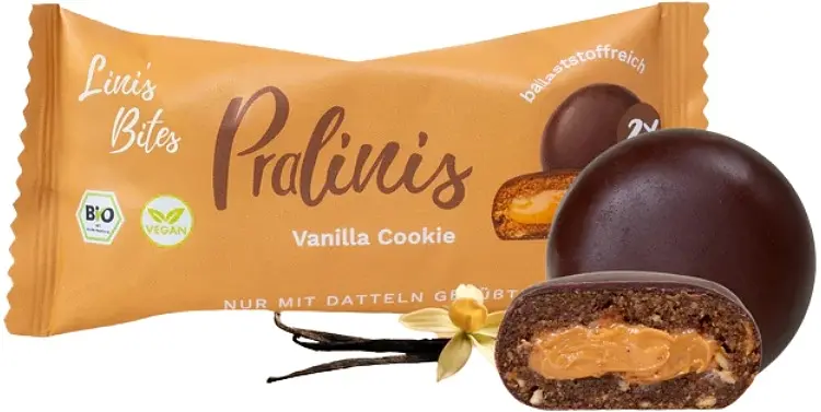 Pralinis Lini's Bites Vanilla Cookie Bio
