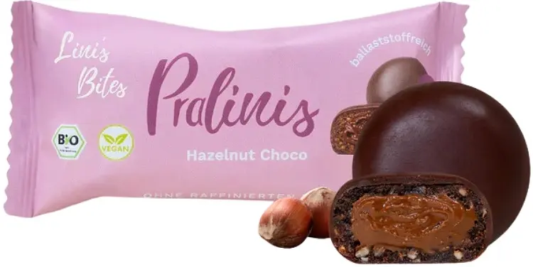 Pralinis Lini's Bites Choco Hazelnut Bio
