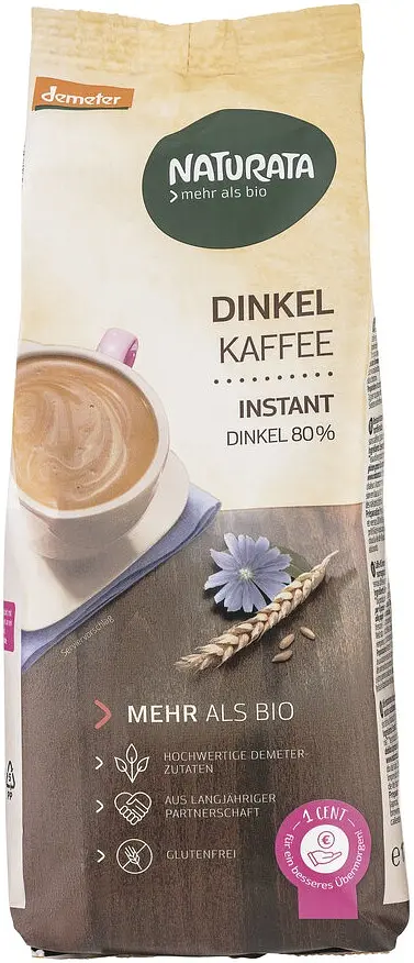Spelt Coffee Instant Decaffeinated Refill Bag Demeter