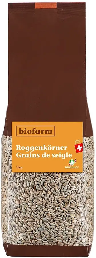 Rye Grains Swiss Organic
