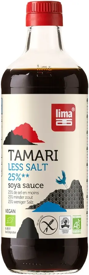 Soja Sauce Tamari 25% Less Salt Organic