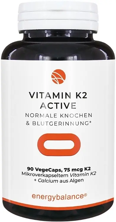 K2 active advanced MK-7 75µg Vitamin