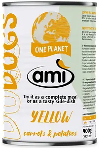 Wet Dog Food Ami V-Love YELLOW Vegan, 400 g