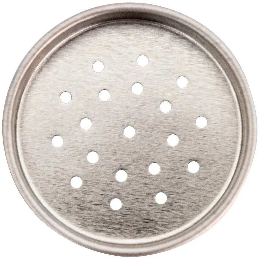Fine 19-hole shaker insert for spice tin