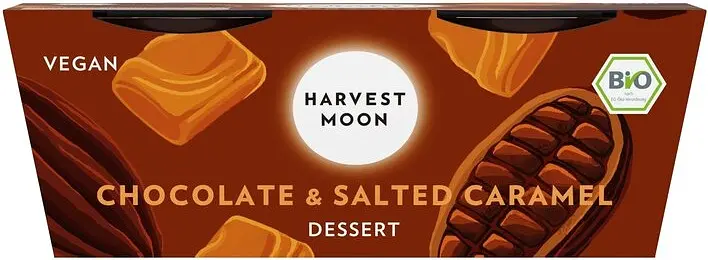 Coconut Milk Chocolate Salted Caramel Dessert Organic