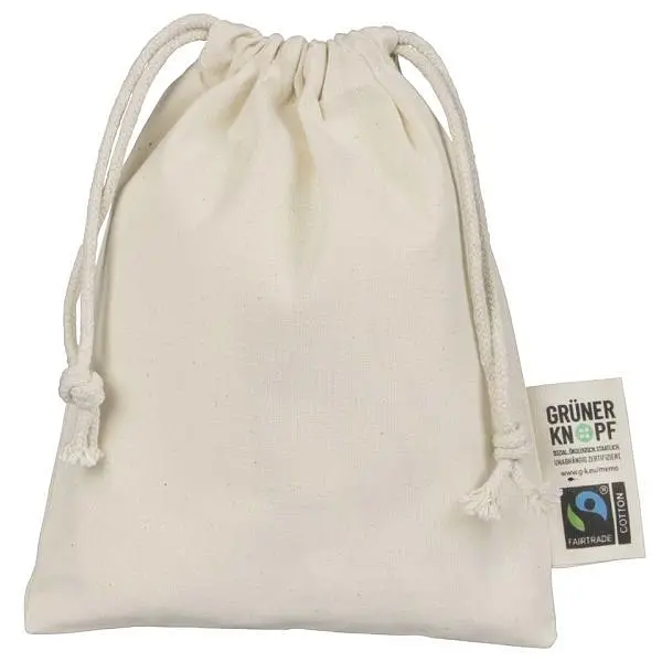 Cotton drawstring bag Organic