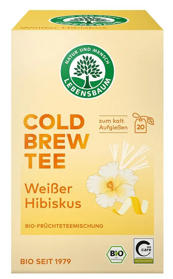 Thé Cold Brew Hibiscus Blanc Bio