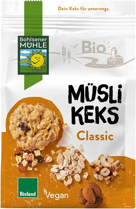 Le MüsliKeks Classique Céréale Bio