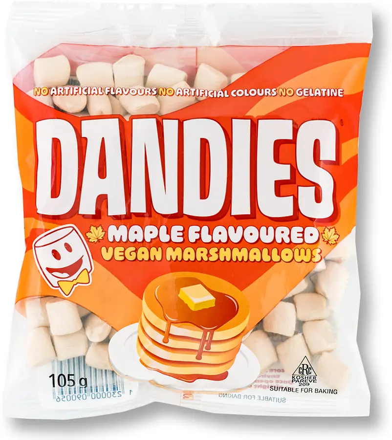 Vegan Mini Marshmallows Dandies Maple Syrup