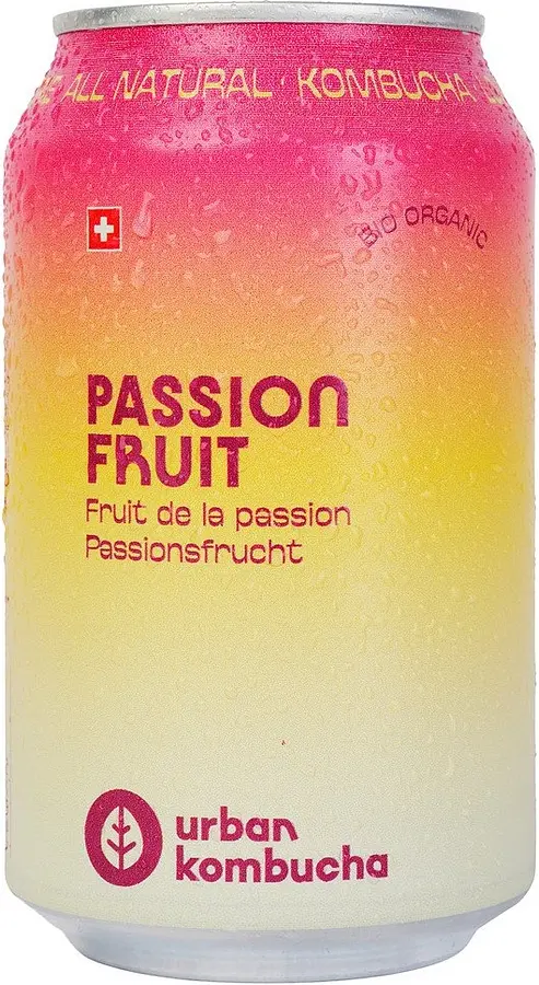 Kombucha Urban Fruit de la passion Bio