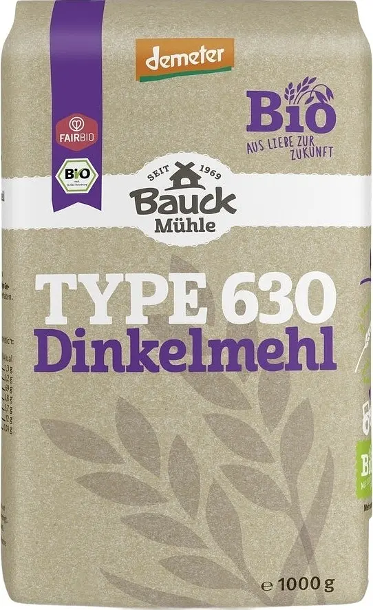 Fine Spelt Flour 630 Demeter