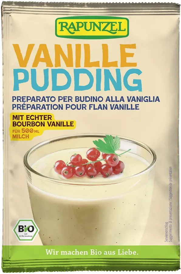 Puddingpulver Vanille Bio