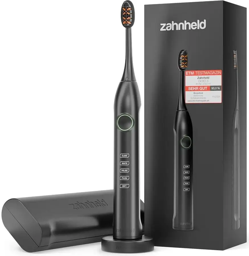 Gero 3 Sonic Toothbrush Starter Set Black