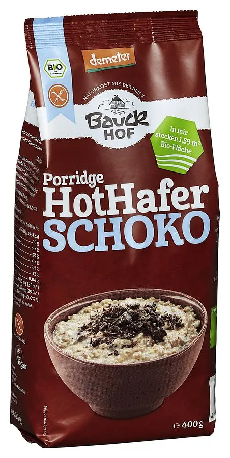 Hot Hafer Schoko Demeter
