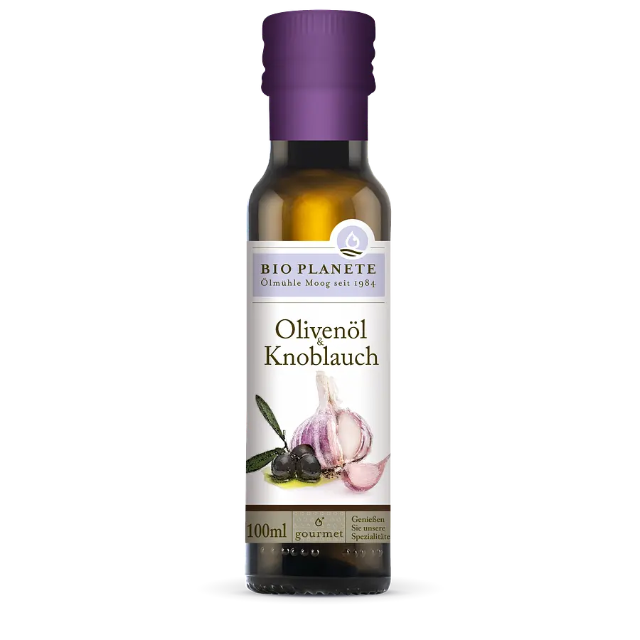 Olivenöl & Knoblauch Bio