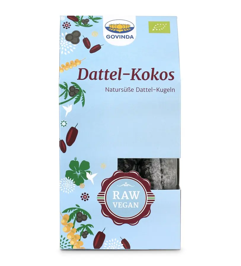 Dattel-Kokos Kugeln Bio