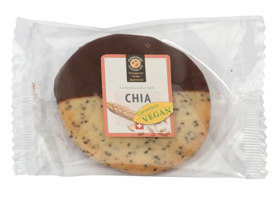 Getreidetaler mit Chia Bio
