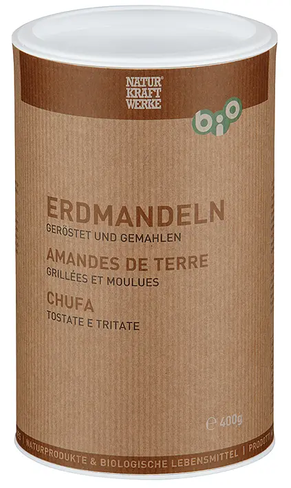 Erdmandeln geröstet gemahlen Bio