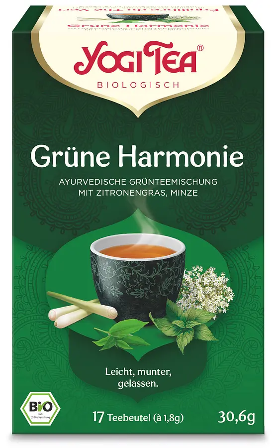 Grüne Harmonie Teebeutel Bio