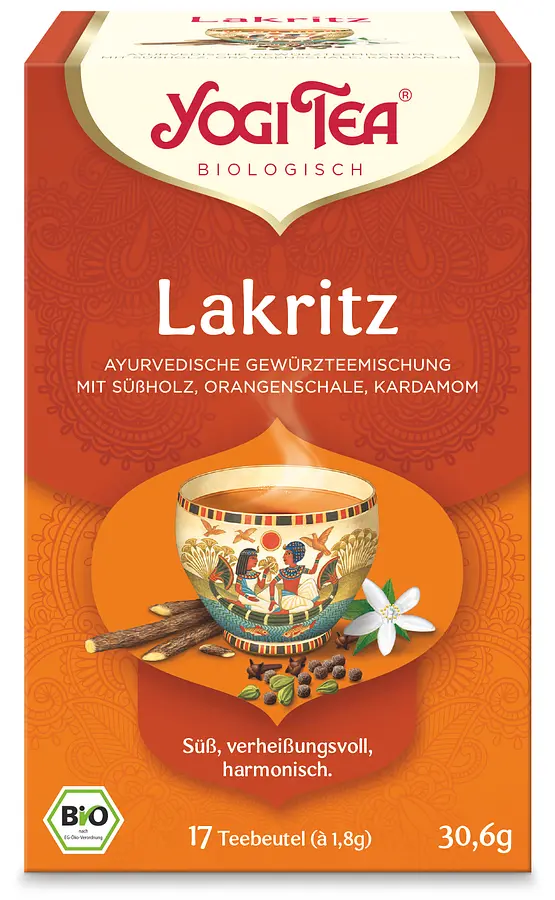 Lakritz Teebeutel Bio