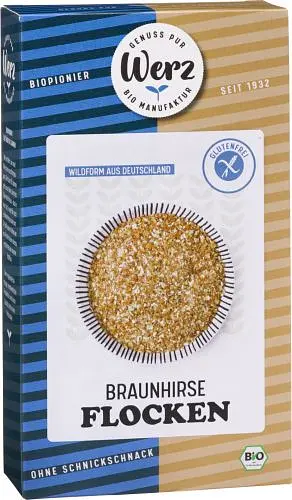 Braunhirse Flocken Bio
