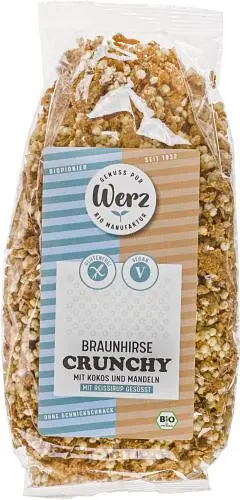 Crunchy Braunhirse Vollkorn Knuspermüsli Bio