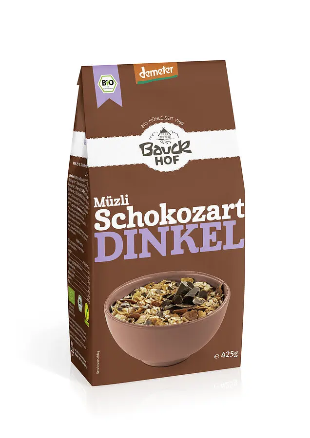 Müesli Dinkel Schokozart Demeter