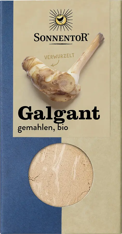 Gewürz Galgant gemahlen Bio