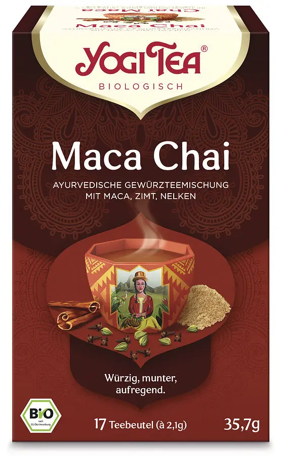 Maca Chai Teebeutel Bio