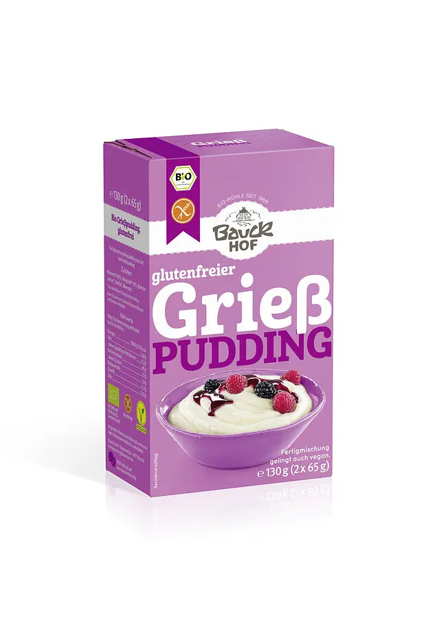 Pudding Gries Reis Bio