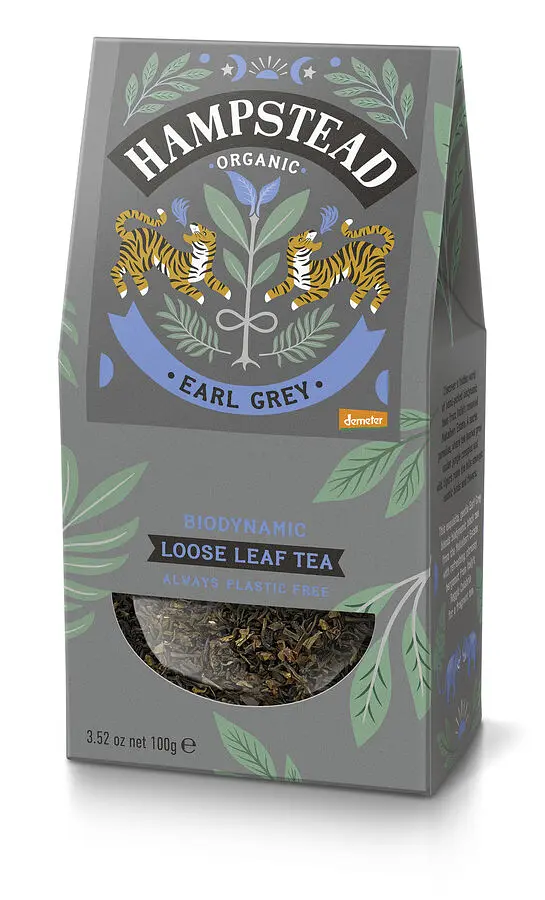 Schwarztee Earl Grey offen Demeter