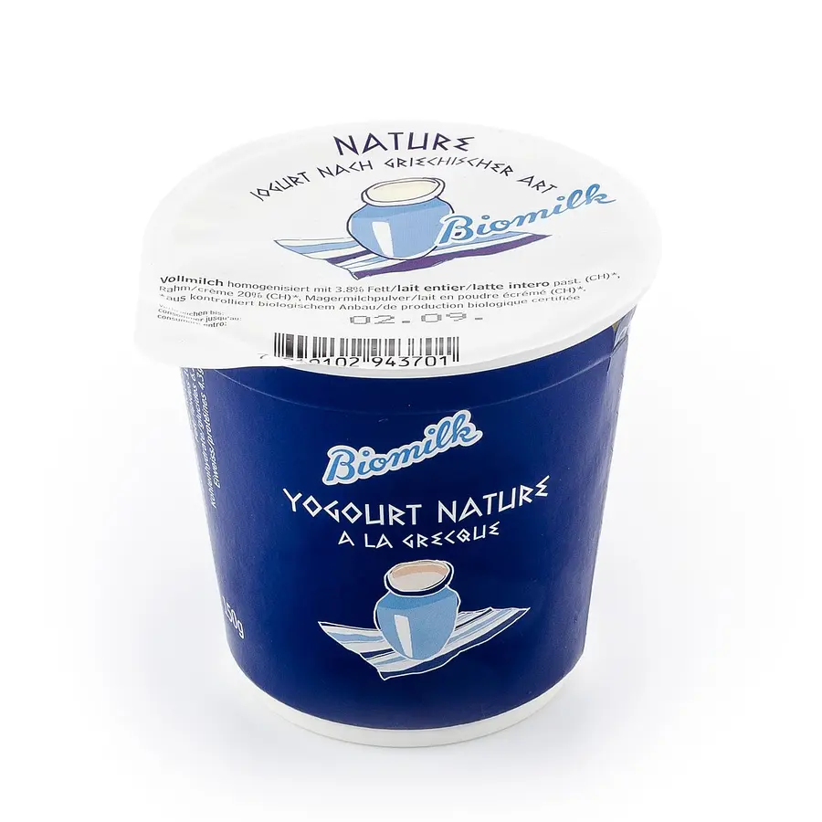 Joghurt Nature griechische Art Bio