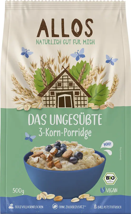 Brei Der Ungesüsste 3 Korn Bio