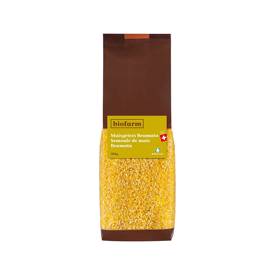 Schweizer Maisgriess Bramata Bio