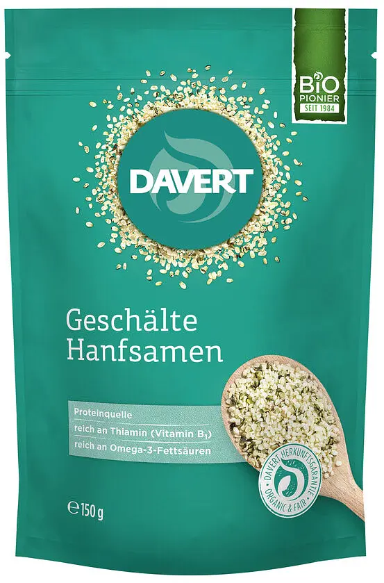 Hemp Seeds Hulled / Peeled Organic