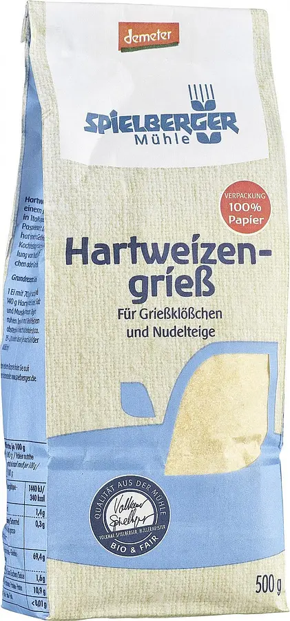 Hartweizengriess Demeter